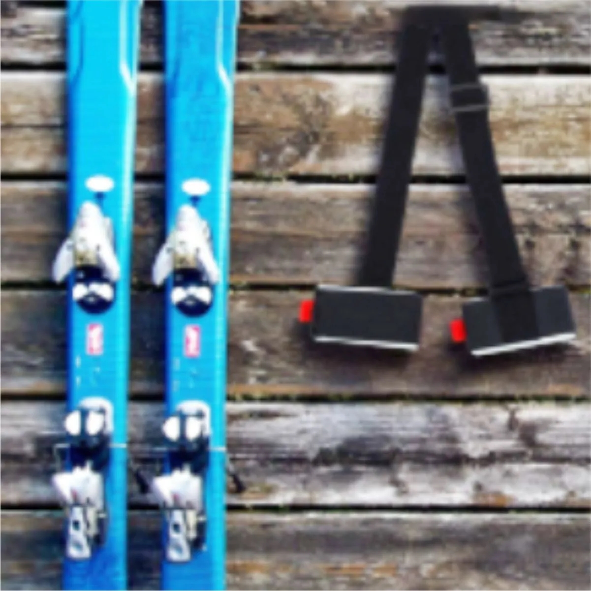 Adjustable Ski Carrier Straps With Padded Wraps 3