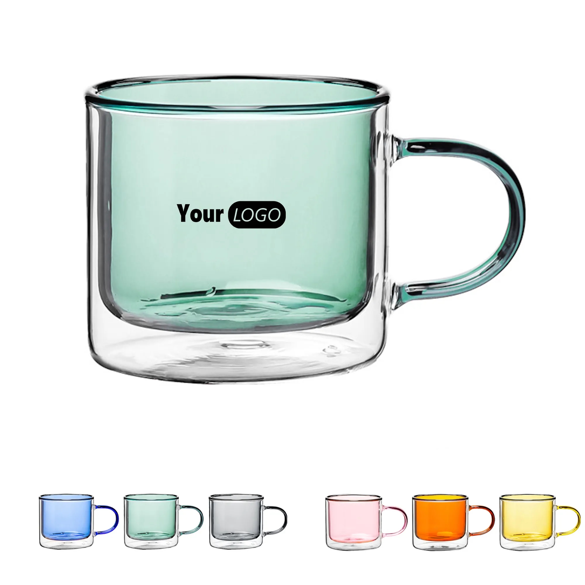 8.5 Oz Stained Glass Double Insulation Tea Coffee Cup 5
