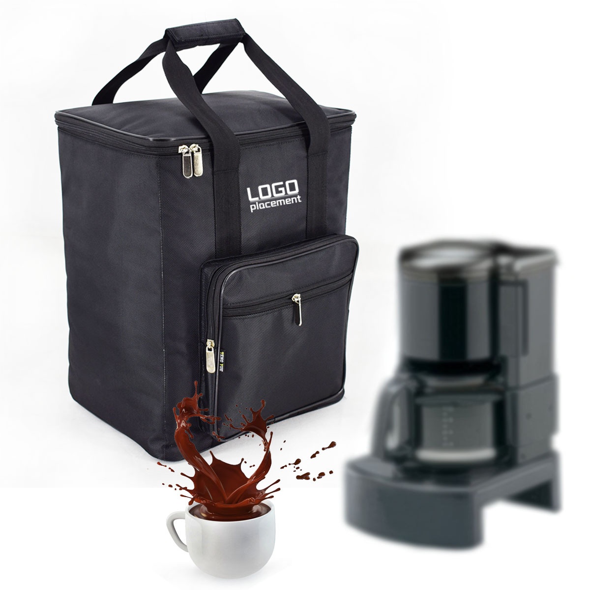 Customized coffee machine storage bag