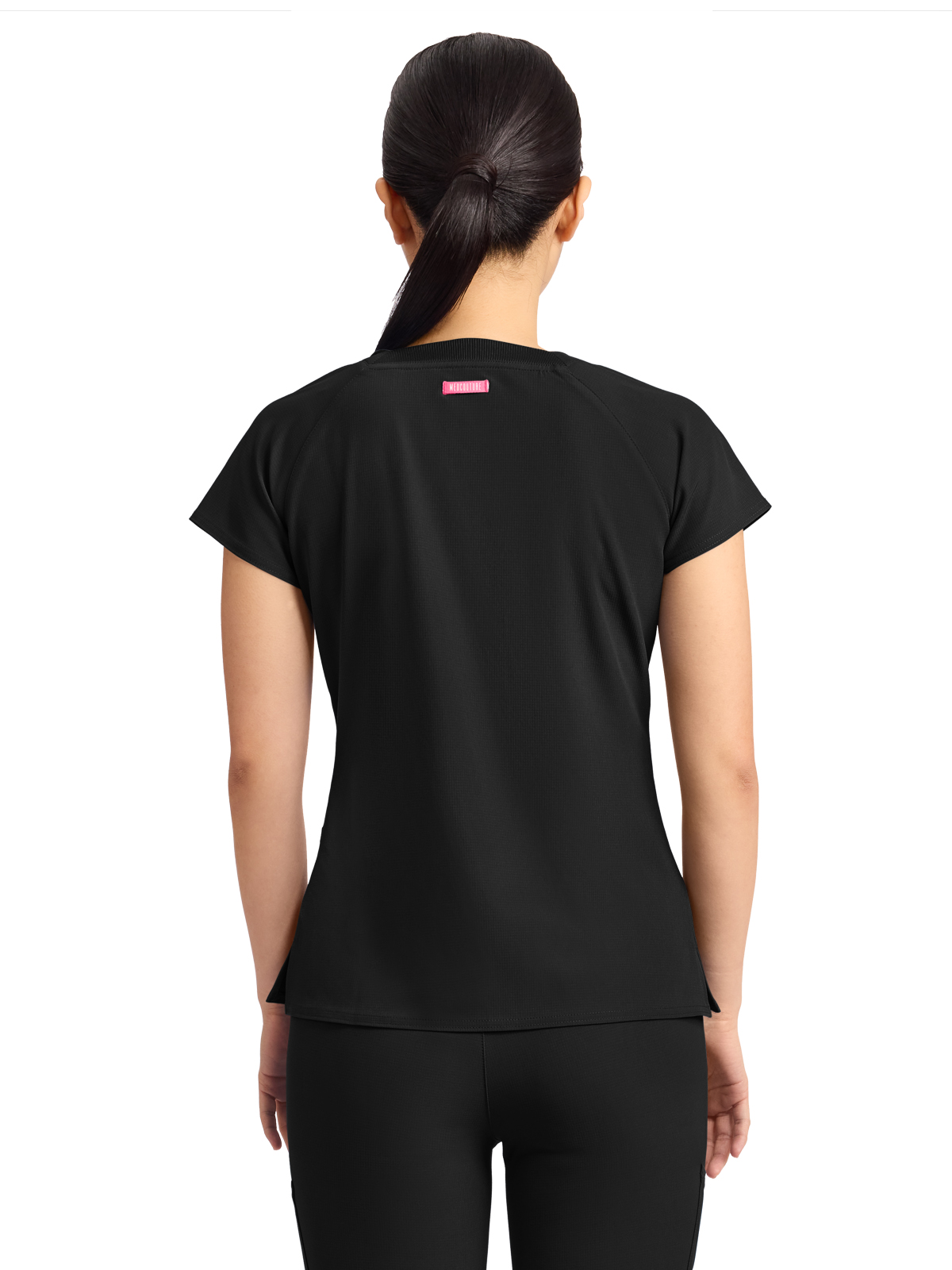Med Couture - MC AMP - Women's 3-Pocket Square Neck Scrub Top 21