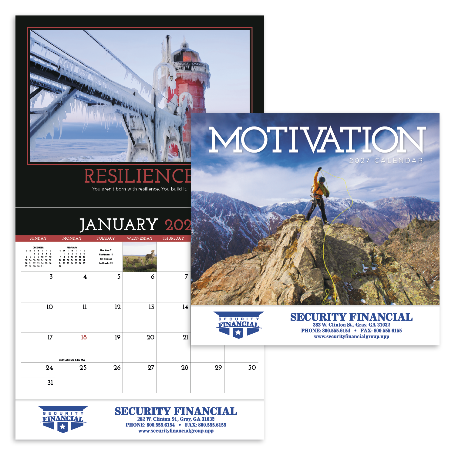 HotLine® Products Motivation Appointment Calendar (Motivational Quotes) - Stapled 60