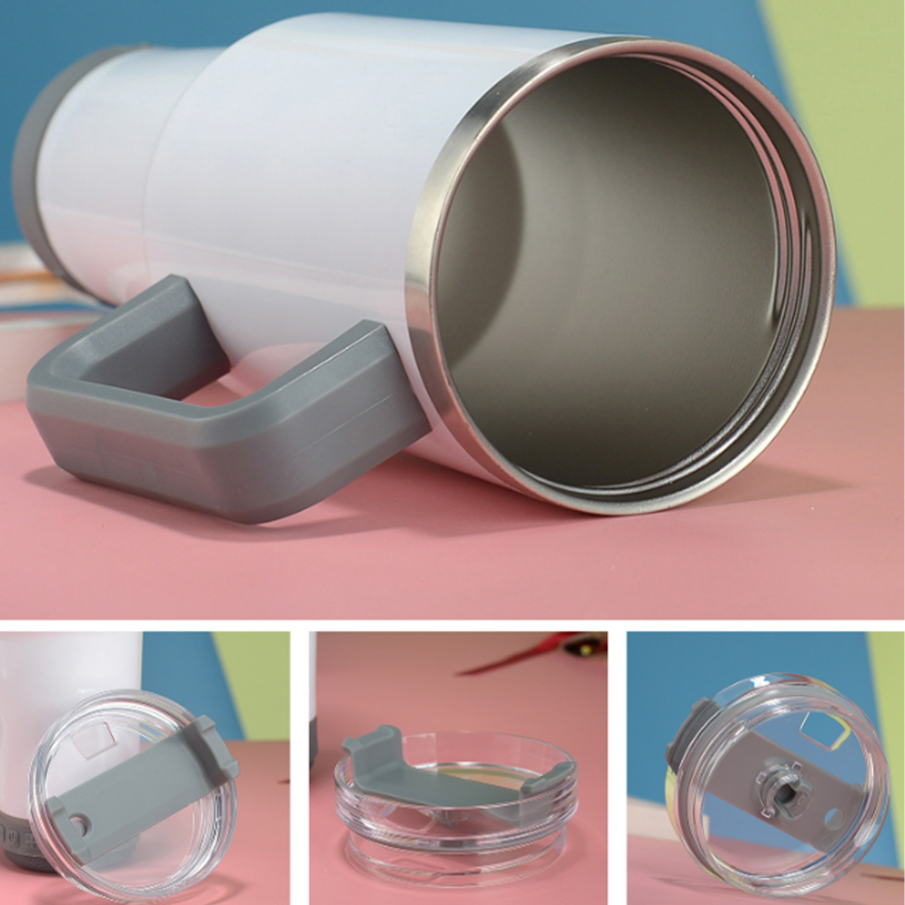 40Oz Sublimation Thermos Cup With Smart Wireless Speaker 4