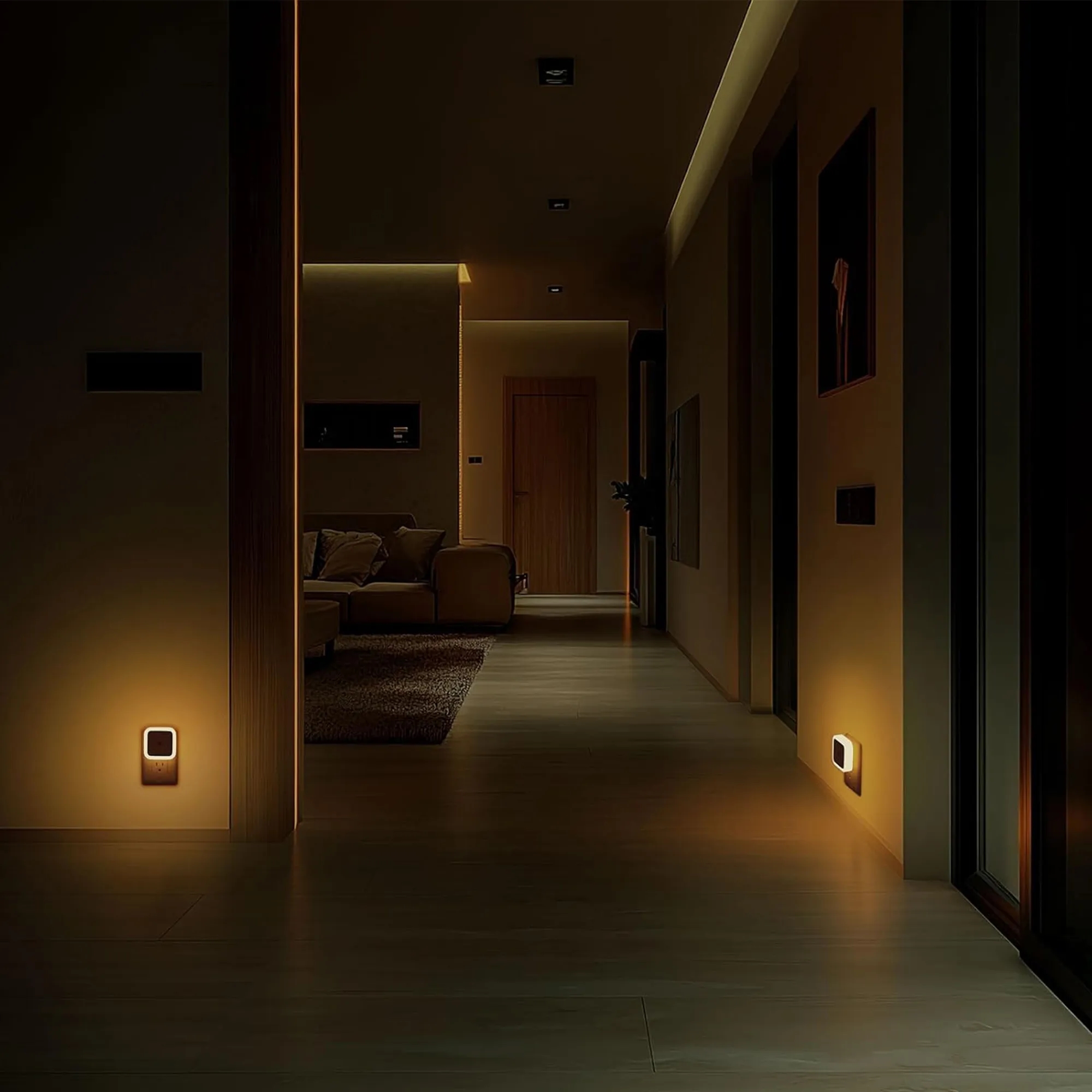 Auto Dimmable Plug In Night Light 4