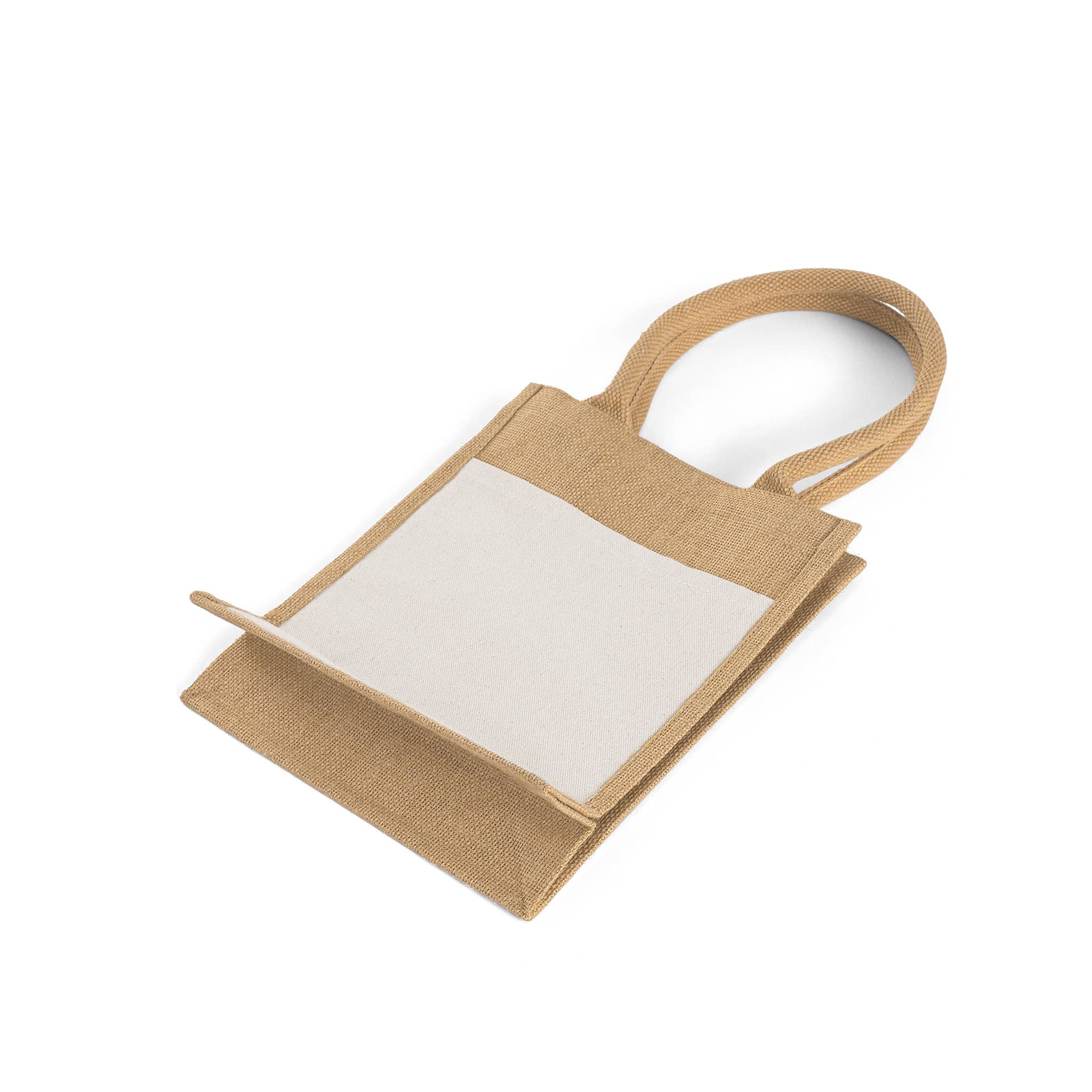 Small Easy-Print Jute Bag 3