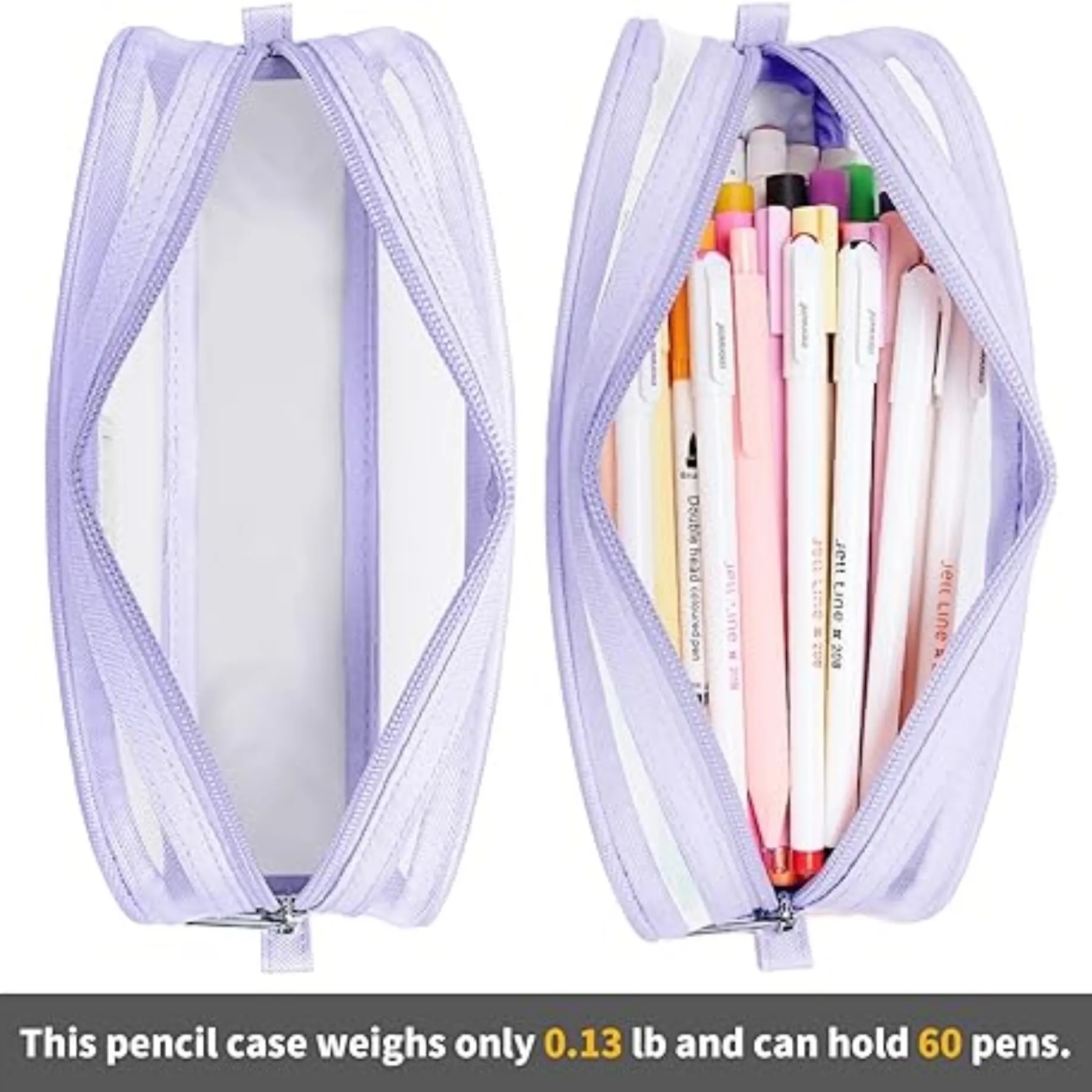 Grid Mesh Pencil Case 4