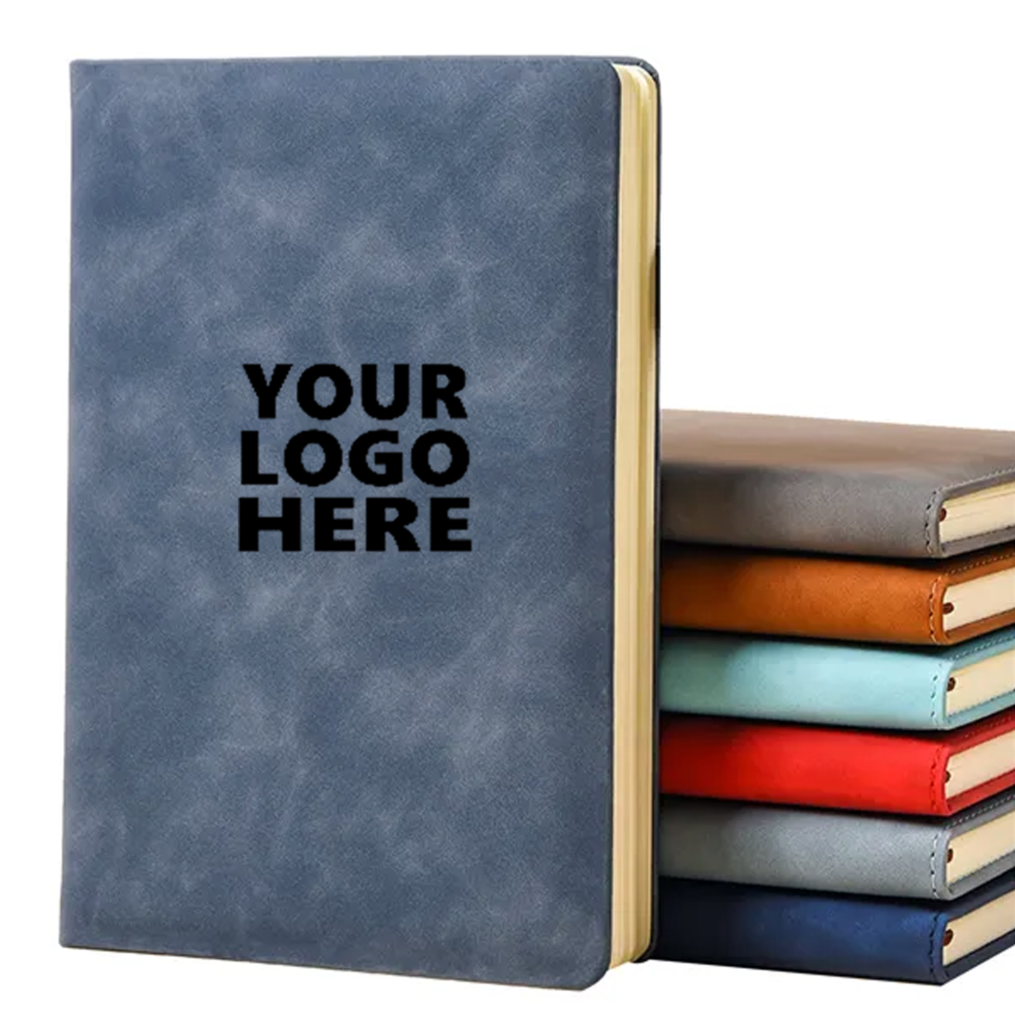 A5 PU Leather Notebook 100 Pages with Ribbon Marker 2