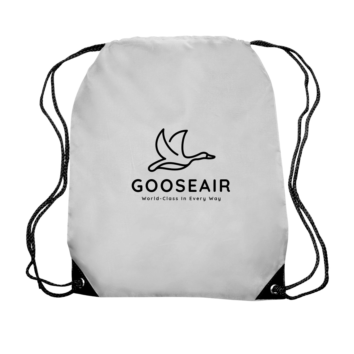 Venture Drawstring Backpack (2 Color Imprint) 14