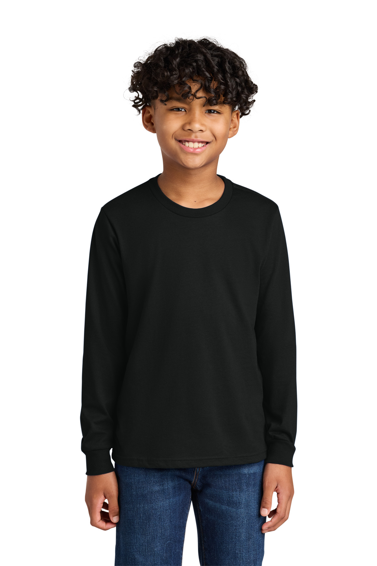 Next Level Apparel Youth Cotton Long Sleeve Tee NL3311 2