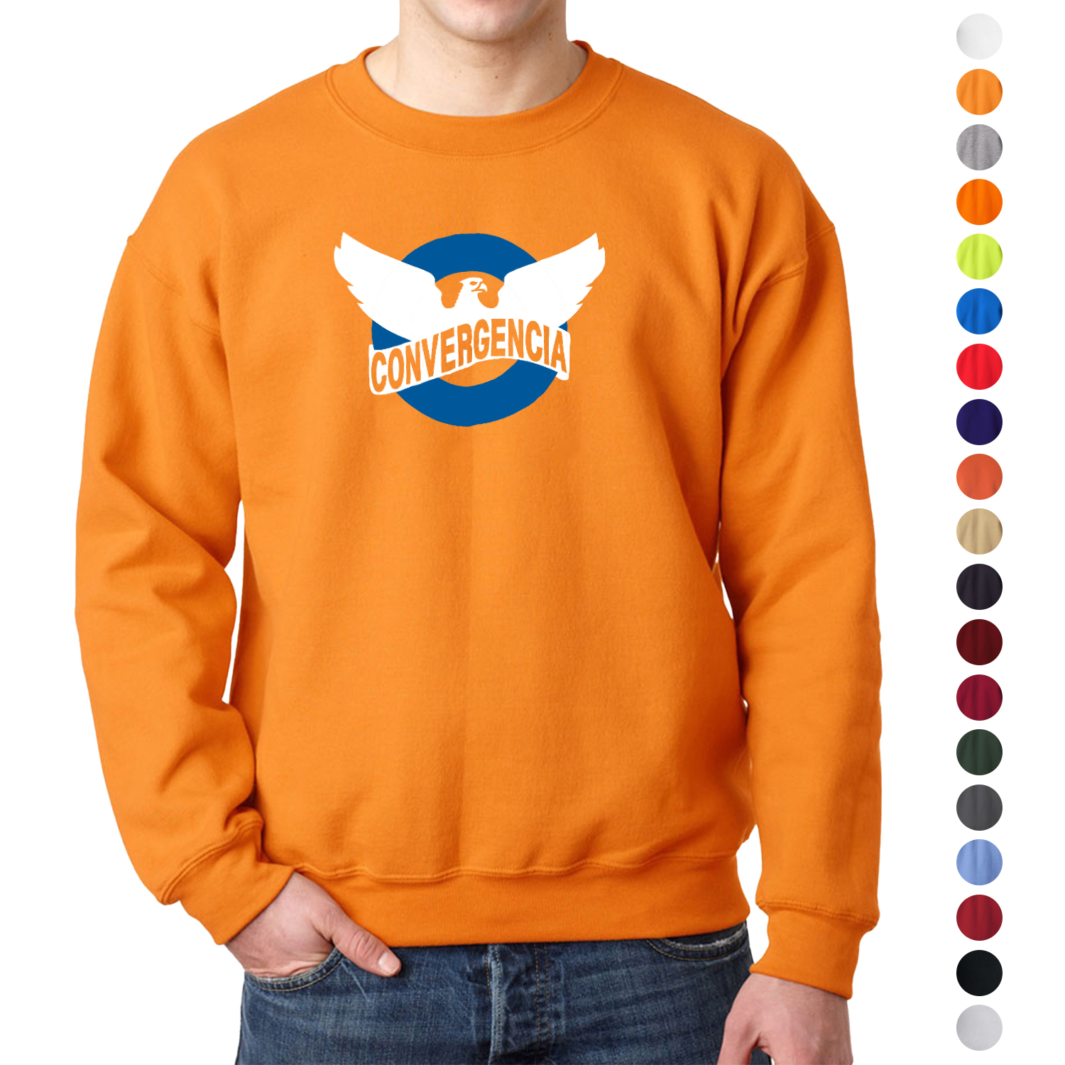 Dry Blend Thick Sweatshirt Long sleeve Winter wear 9.3 oz 4