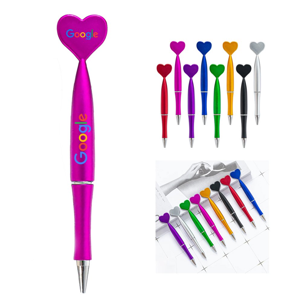 Love Ballpoint Pen - Heart Top 1