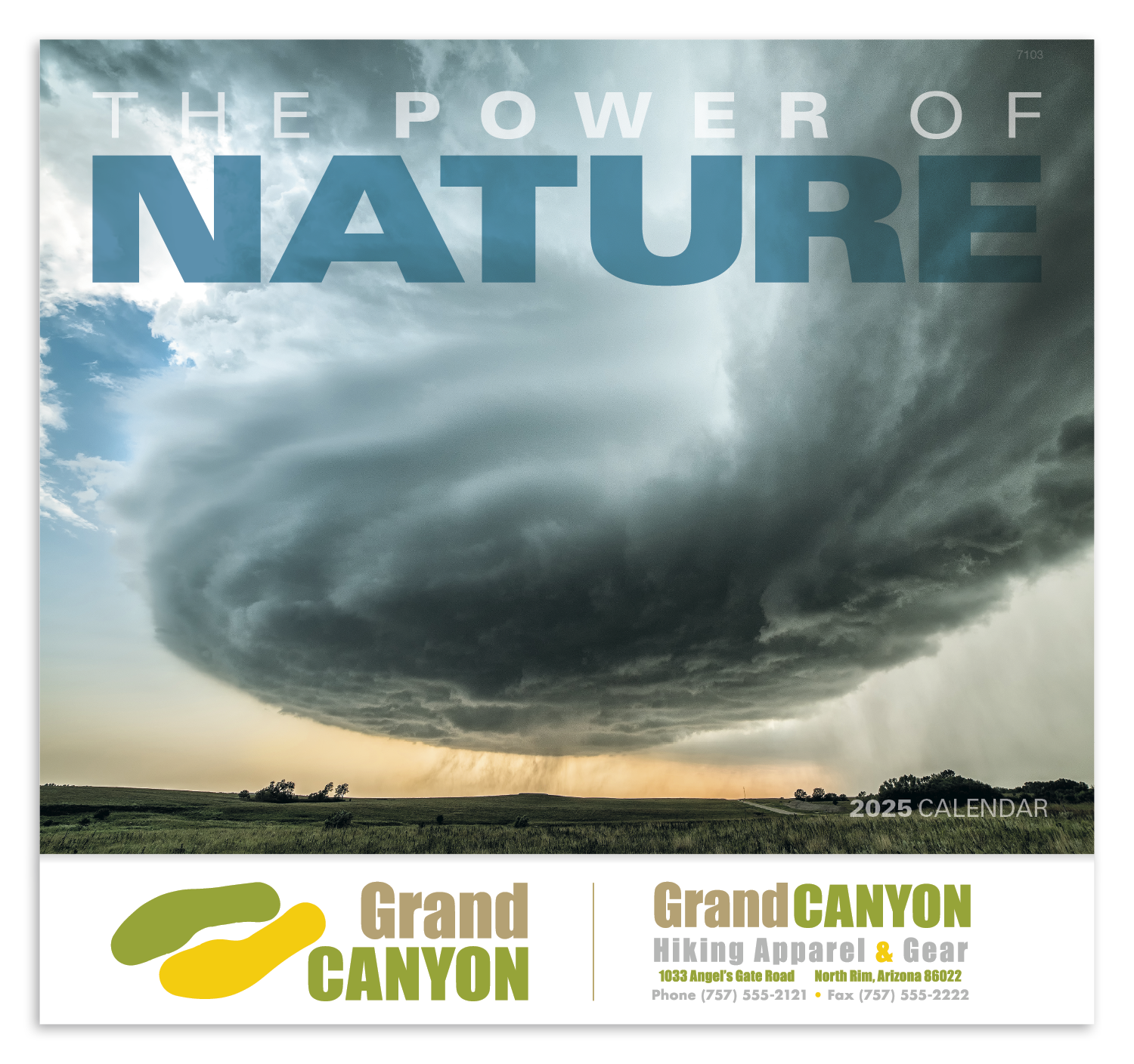 Good Value™ The Power of Nature - Stapled Calendar 46