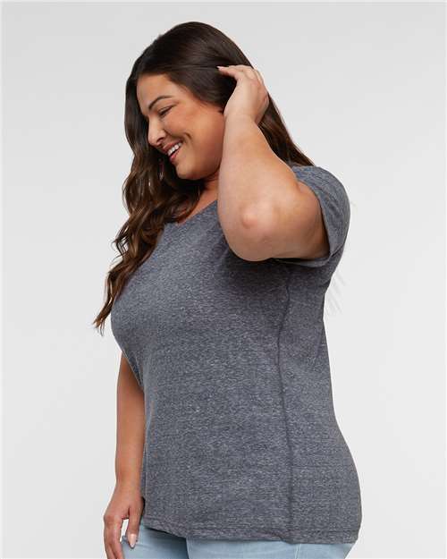 Women's Harborside Mélange V-Neck Tee - 3591 42
