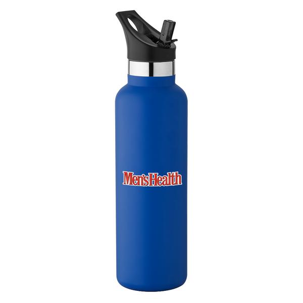 20 oz Basecamp Mesa Tundra Bottle with Screw Top and Flip-Top Straw Lid 134