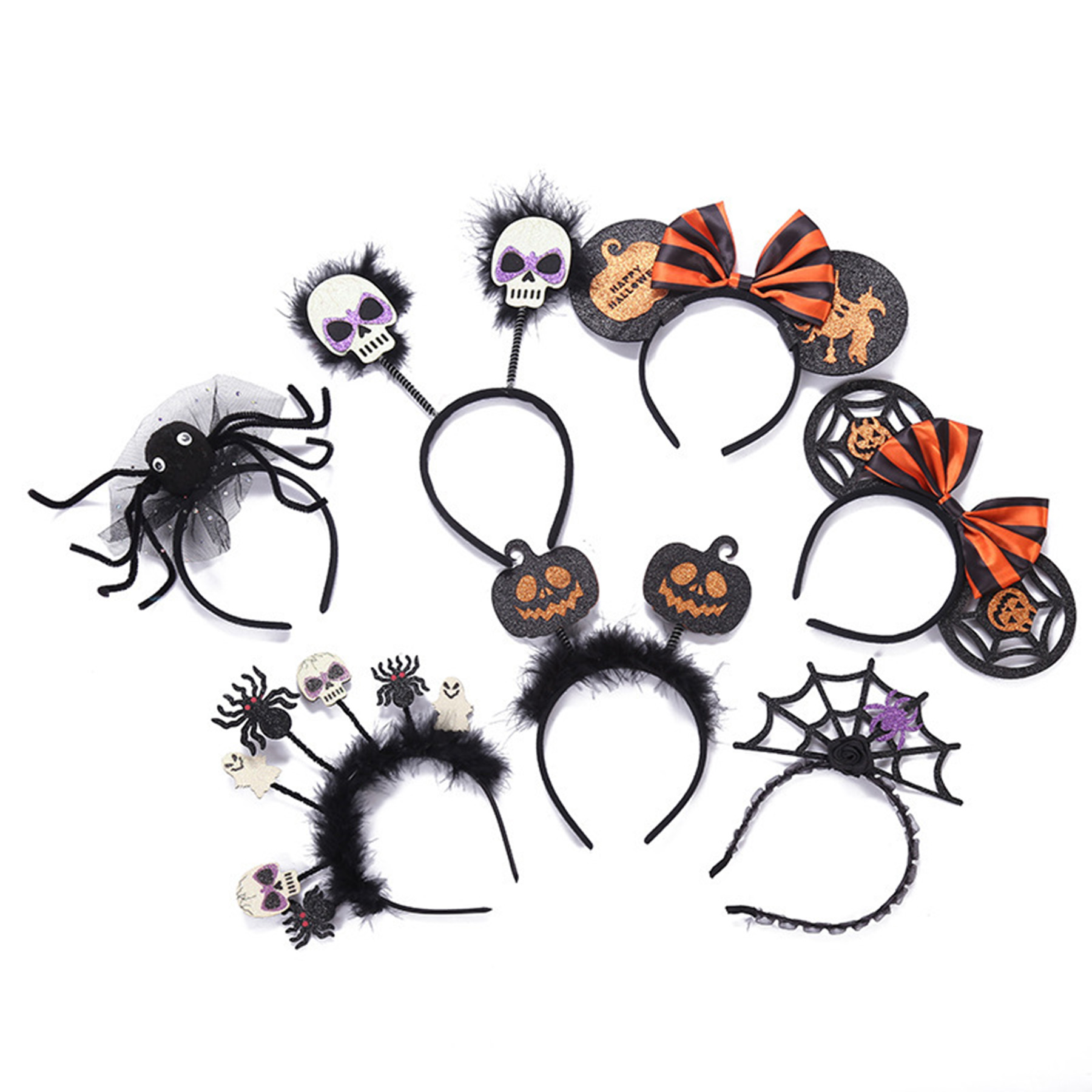 Halloween Bows Headbands 3