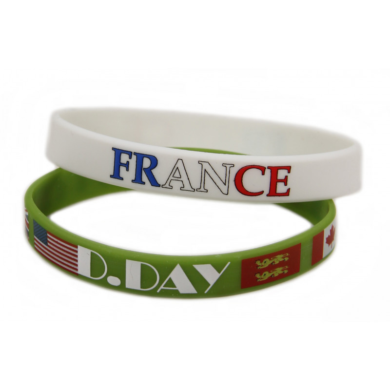 Custom Silkscreen Printed Silicone Wristbands 1