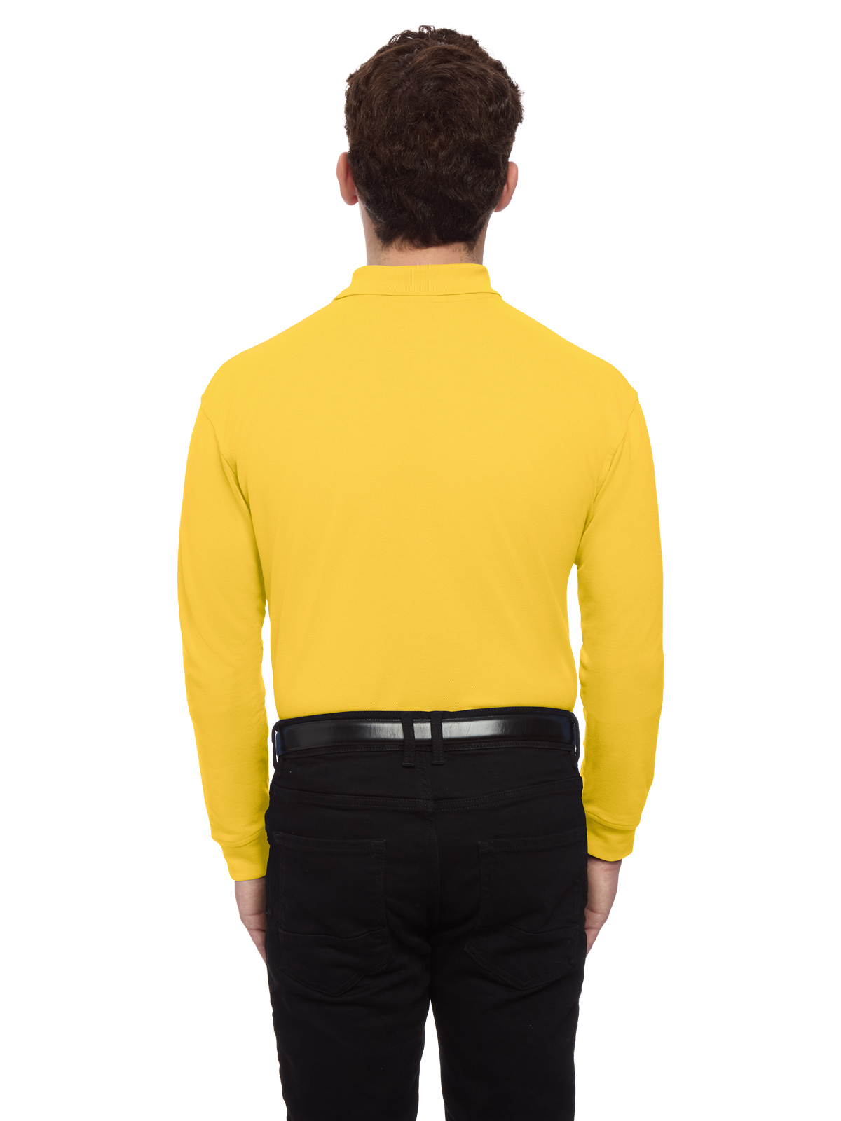 Blue Generation - Men's Pocketless Superblend Long Sleeve Polo 41