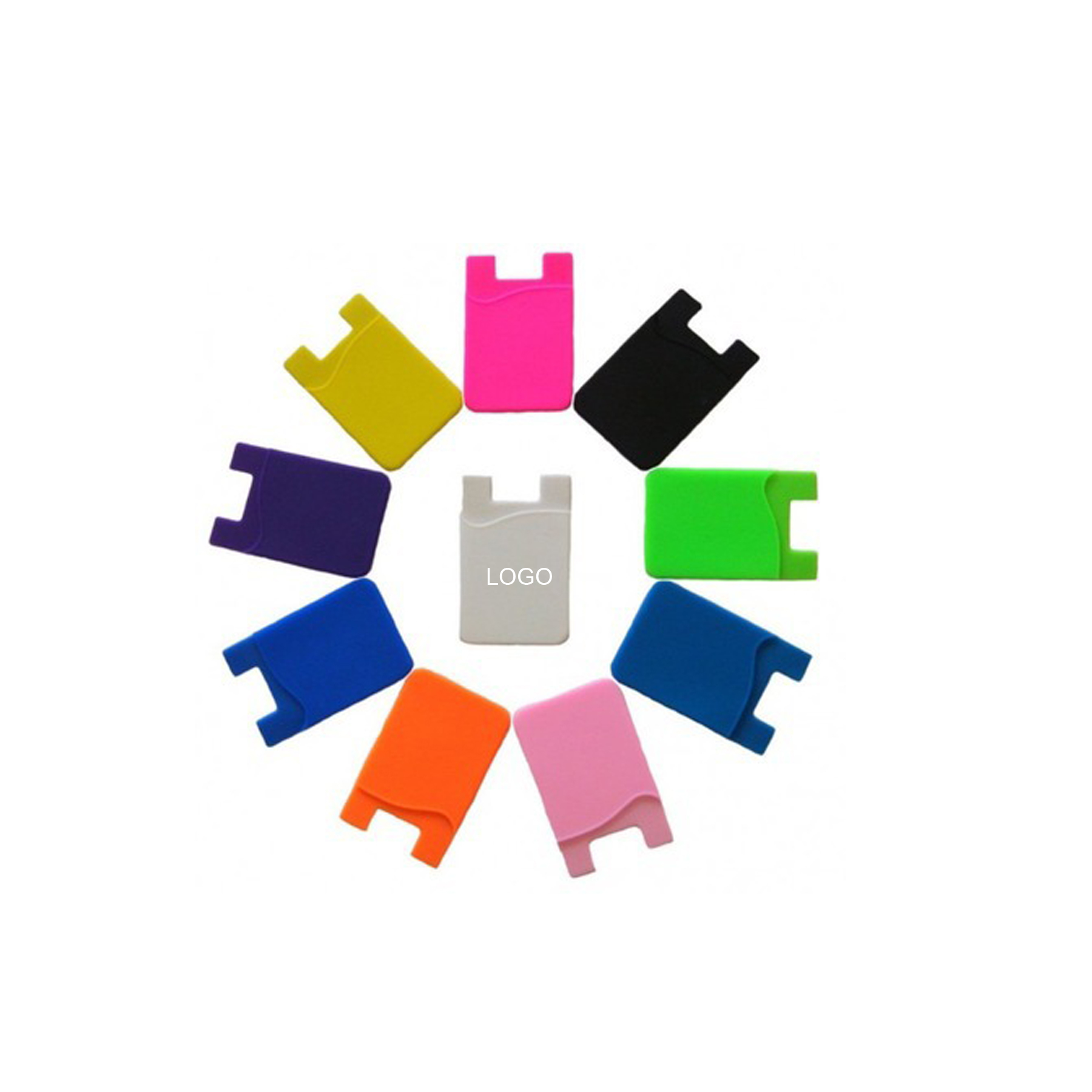 Silicone Mobile Phone Card Holder 1