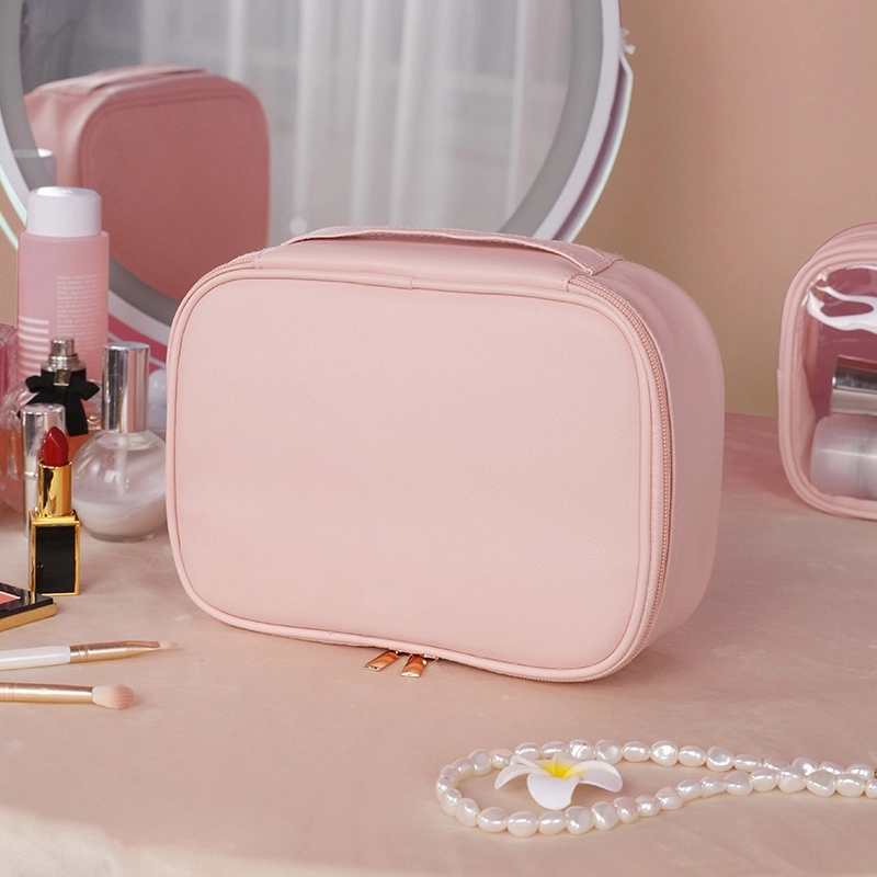 2 in 1 Custom Travel Toiletry Bag Makeup Cosmetic Organizer 3