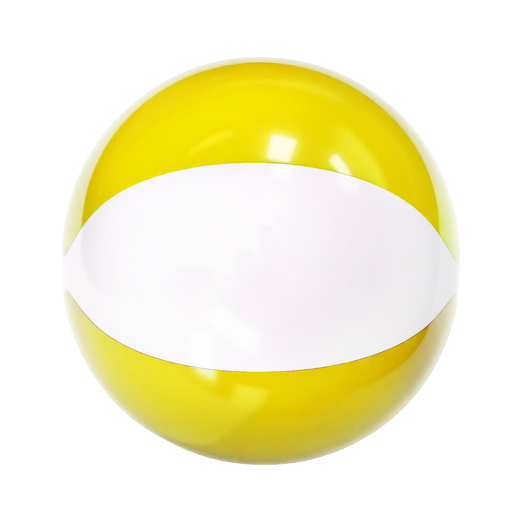 12'' Inflatable Two-Color Beach Ball 3