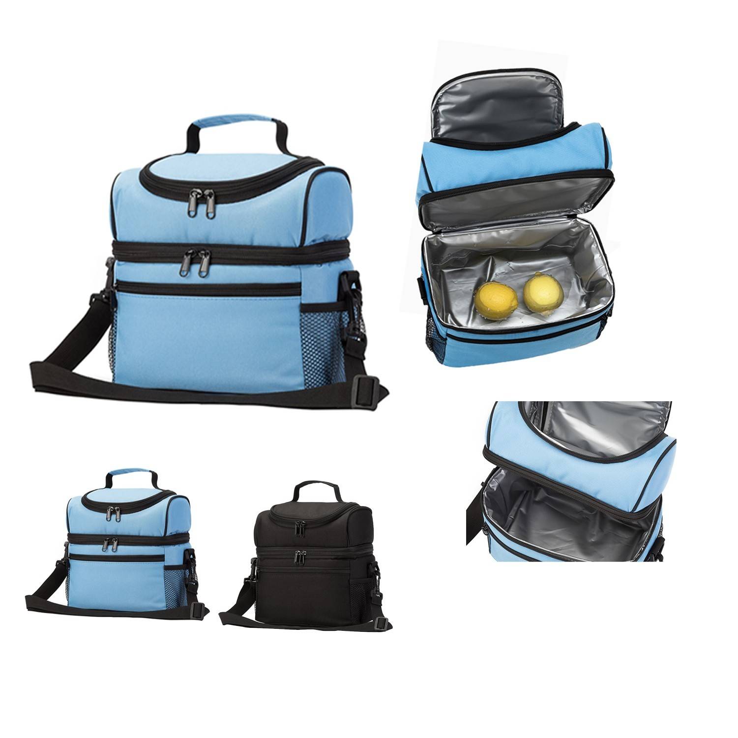 Dual Compartment Lunch Cooler Bag 3
