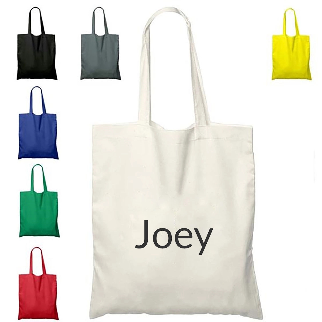 Canvas Shopping Bag, custom tote bag with logo imprint 6