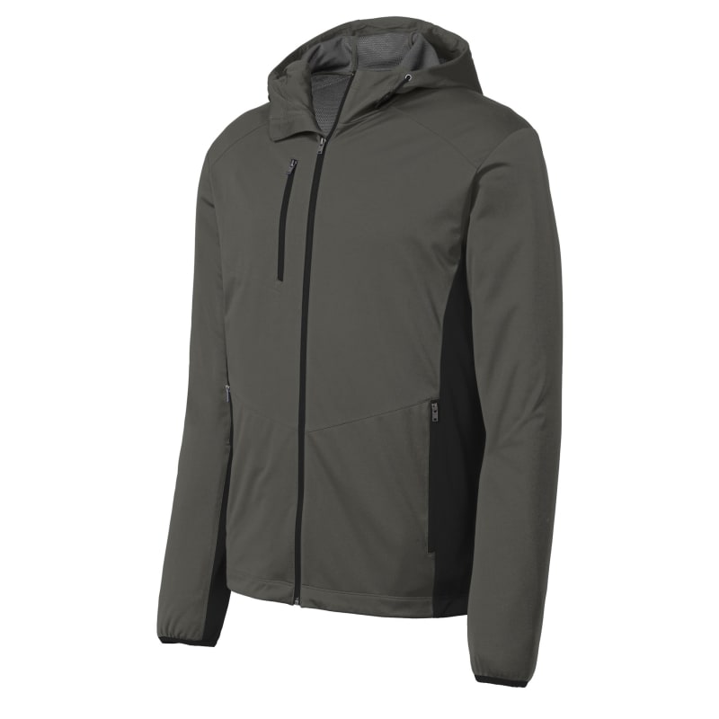 Port Authority Active Hooded Soft Shell Jacket. 12