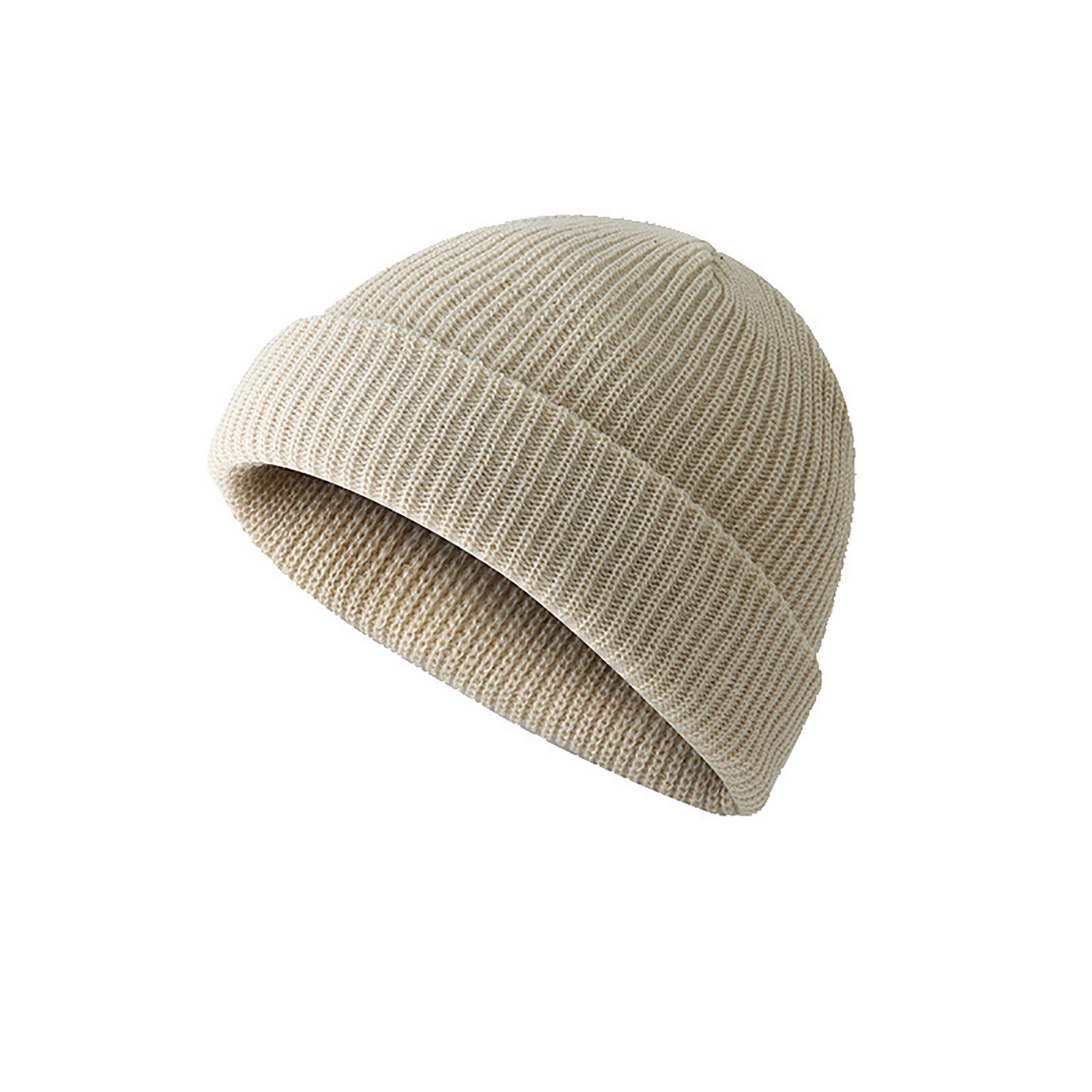 Unisex Roll Up Edge Fisherman Beanie 4