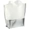 Large Laminated Metallic Bottom Tote 13