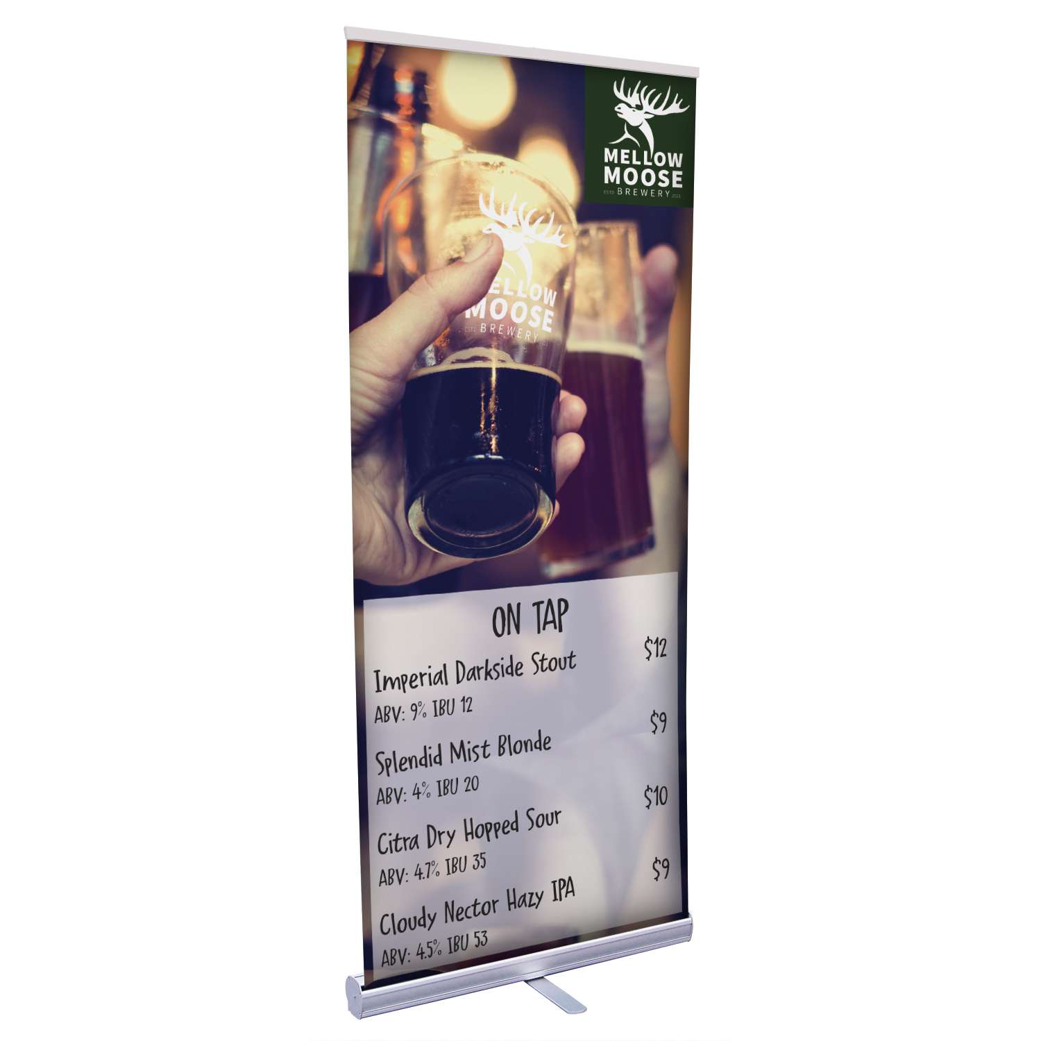 31.5" Economy Plus Retractor Kit (Dry-Erase Media) 5