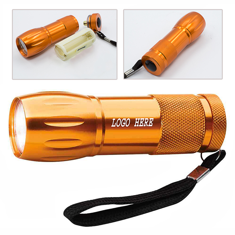 9 Light LED Torch Flashlight 3