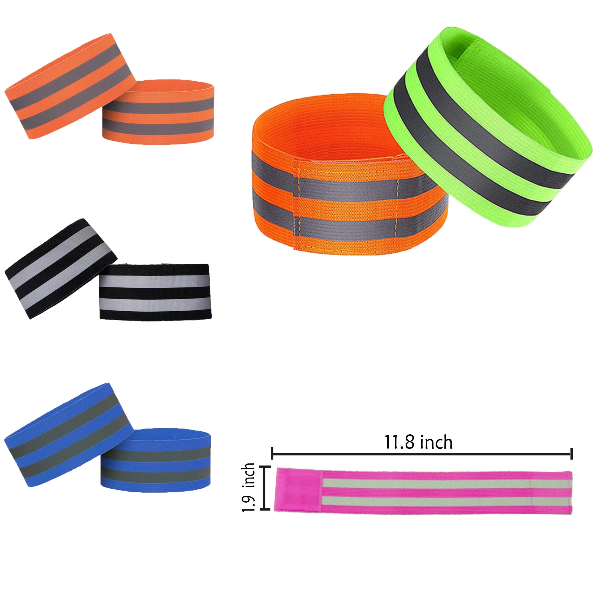 Reflective Wrist Strap MOQ 100Pairs 2