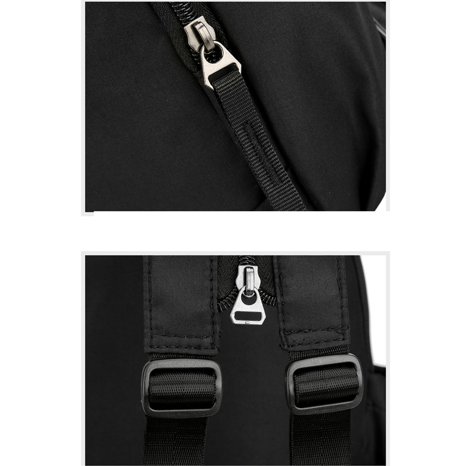 Basic Black Backpack 5