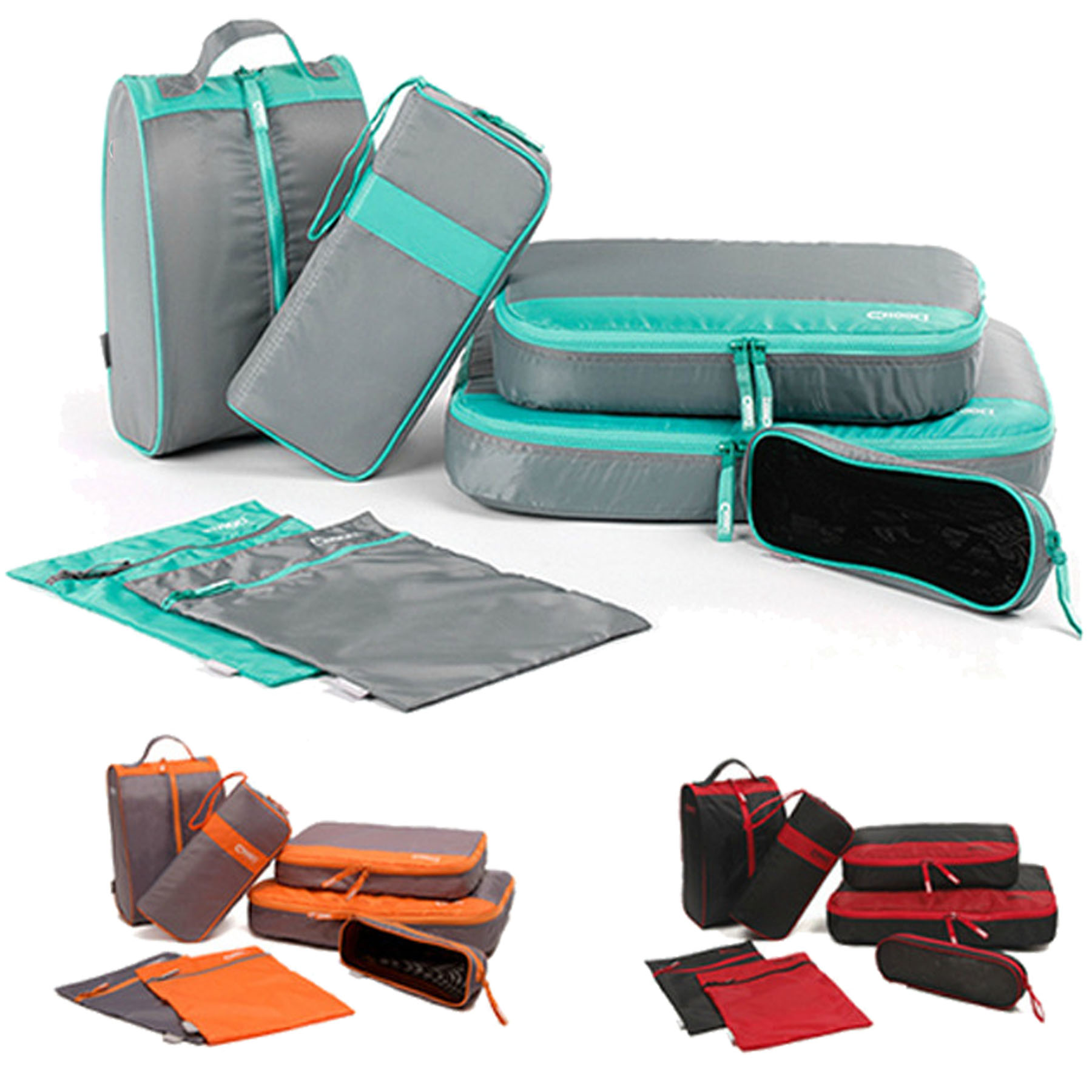 7 Set Packing Cubes Organizers 2