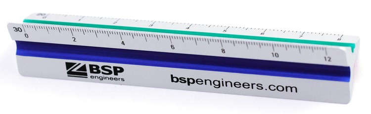 4" Color-Coded Engineer Solid Scale 3