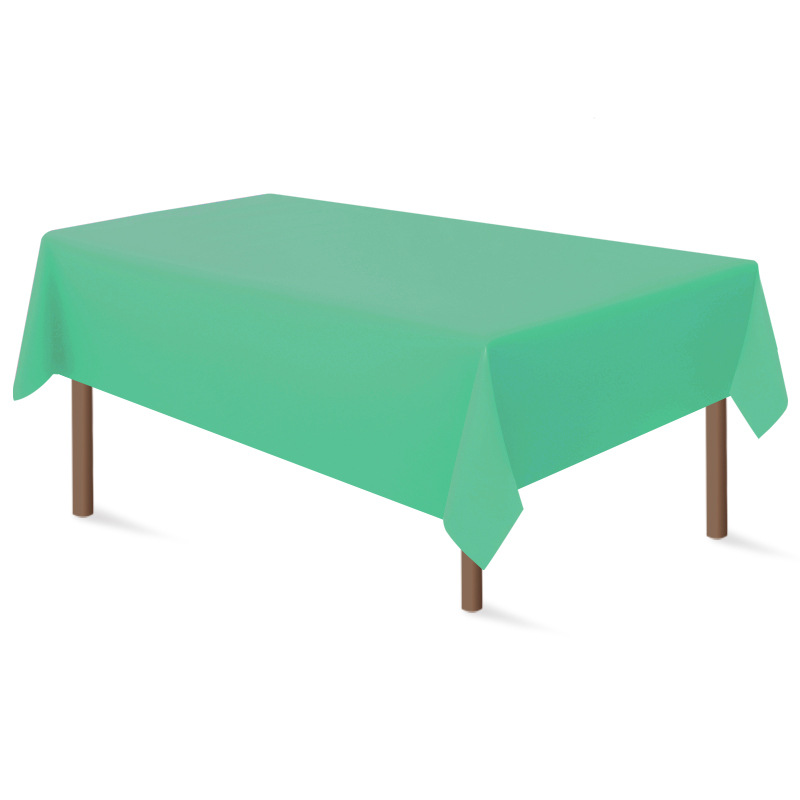 Disposable Plastic Tablecloths for Rectangle Tables 5