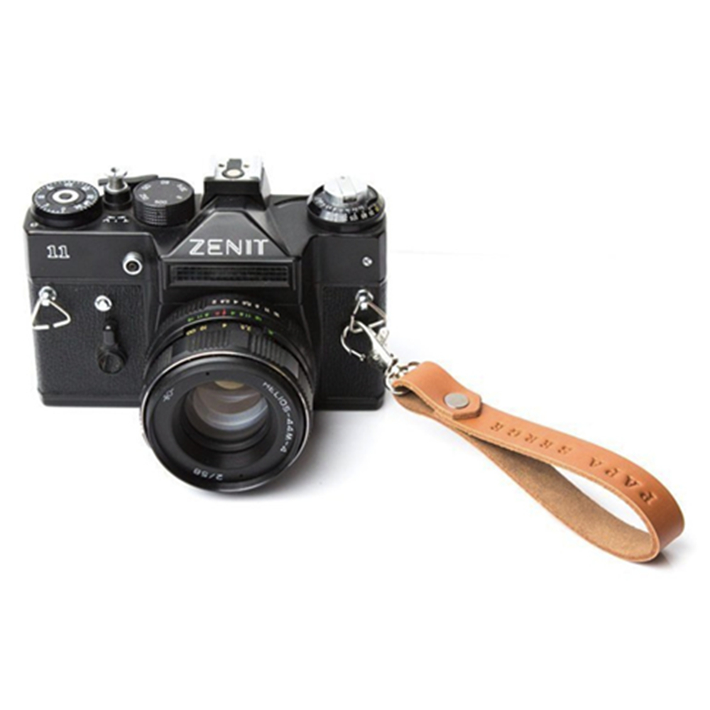 Leather Camera Wrist Band Strap 4