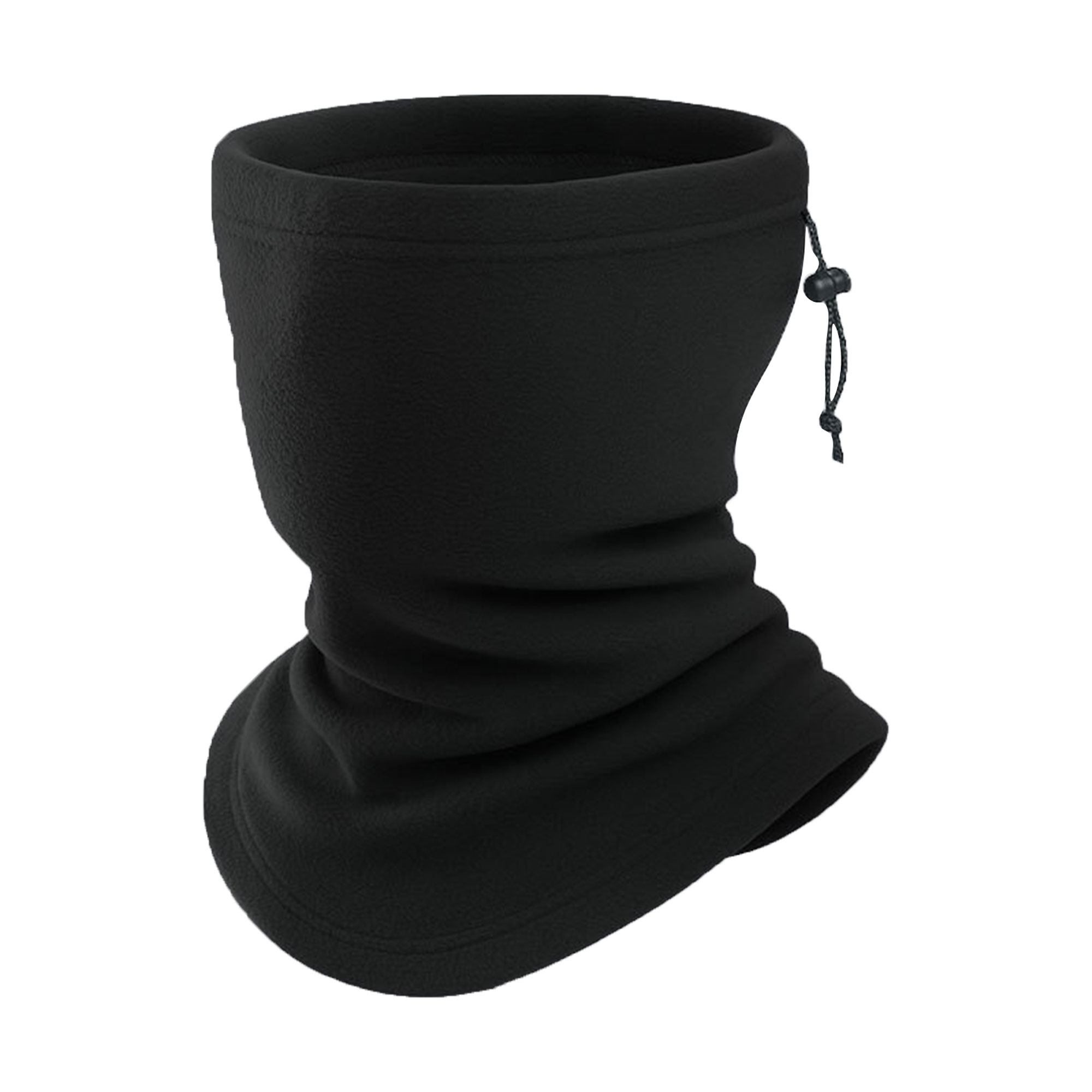 MOQ50 Winter Neck Warmer Face Ski Mask with Drawstring 4