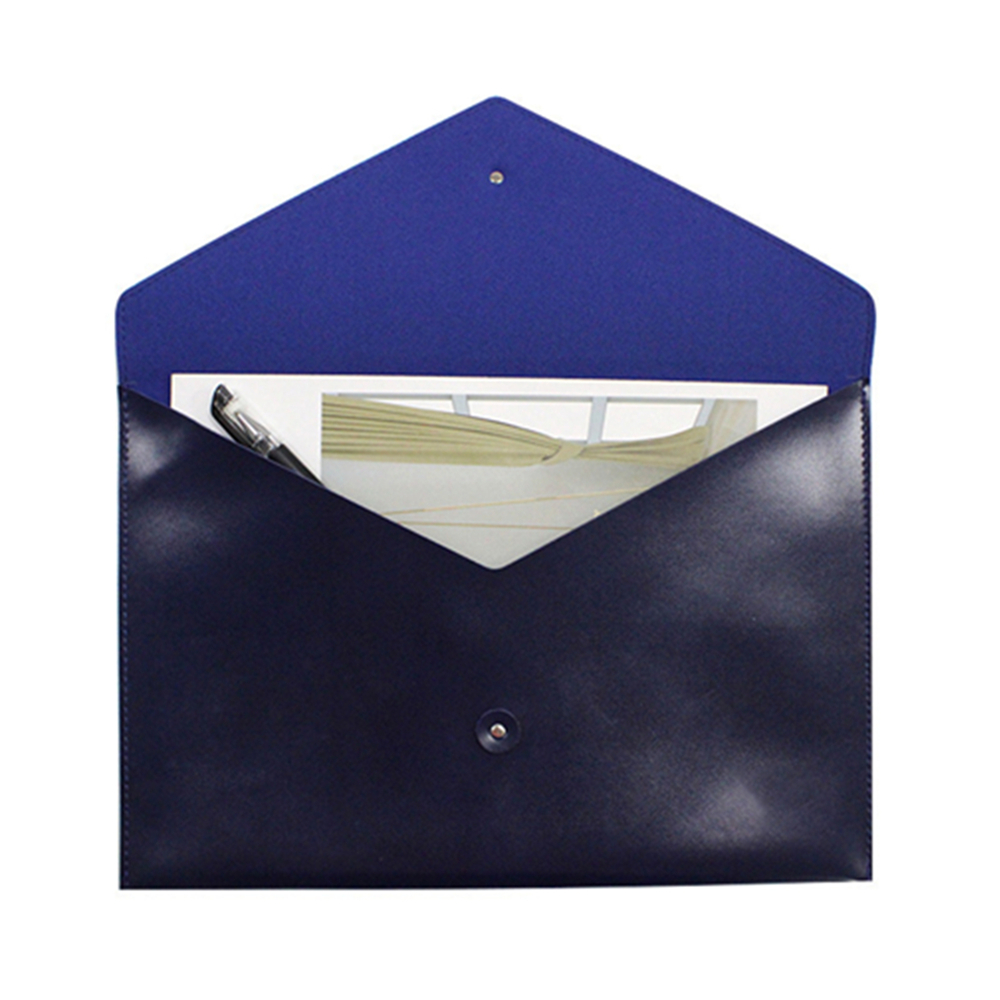 A4 Leather Document Bag Tablet Pouch 2