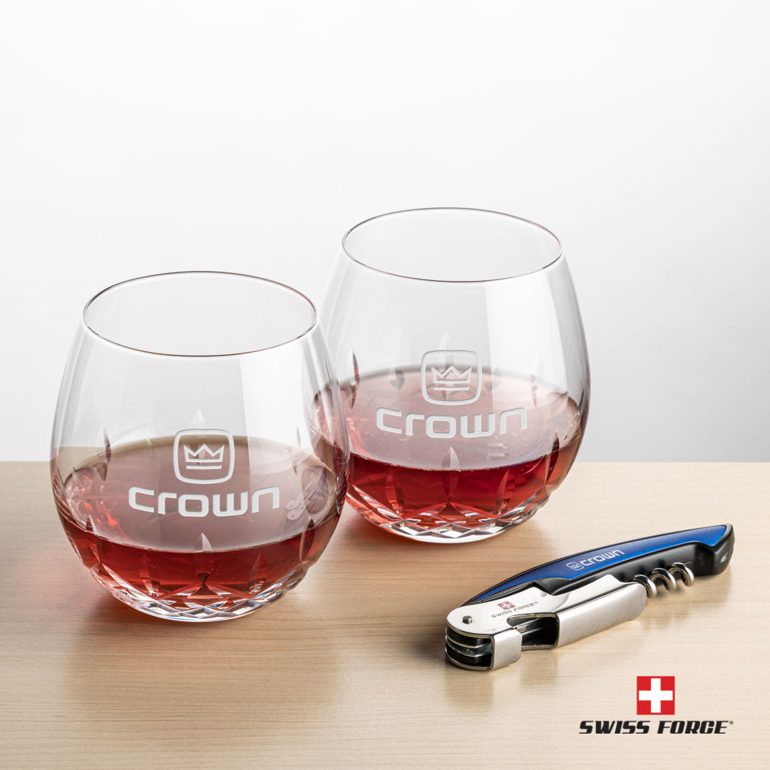Swiss Force® Opener & Templeton Stemless Wine 10