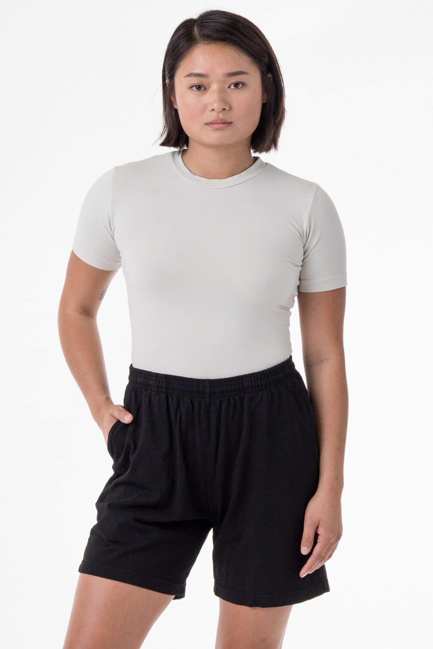 8.5 OZ MID-LENGTH HEAVY JERSEY SHORTS 5