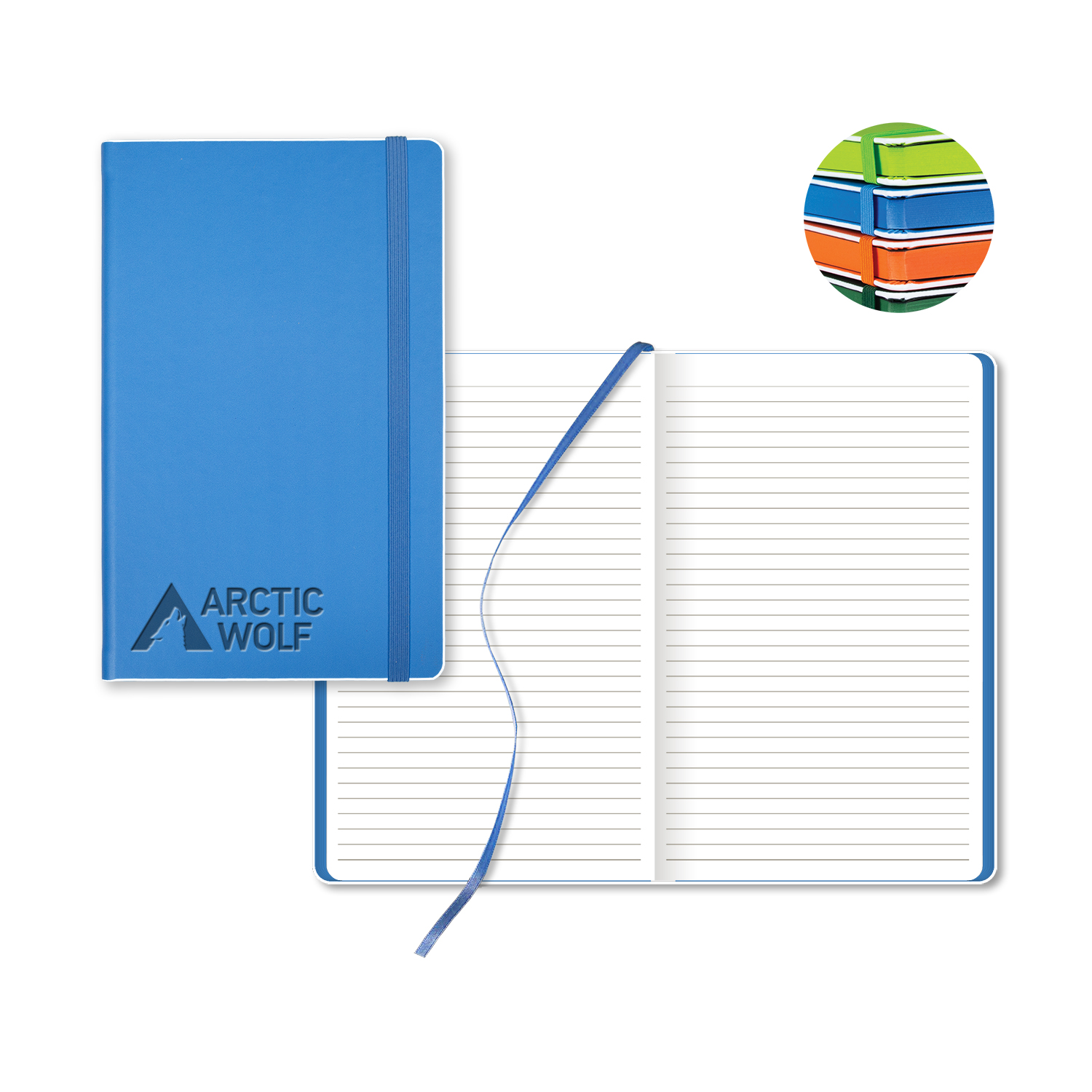 Castelli Color Laser Medio Lined White Page Journal 10