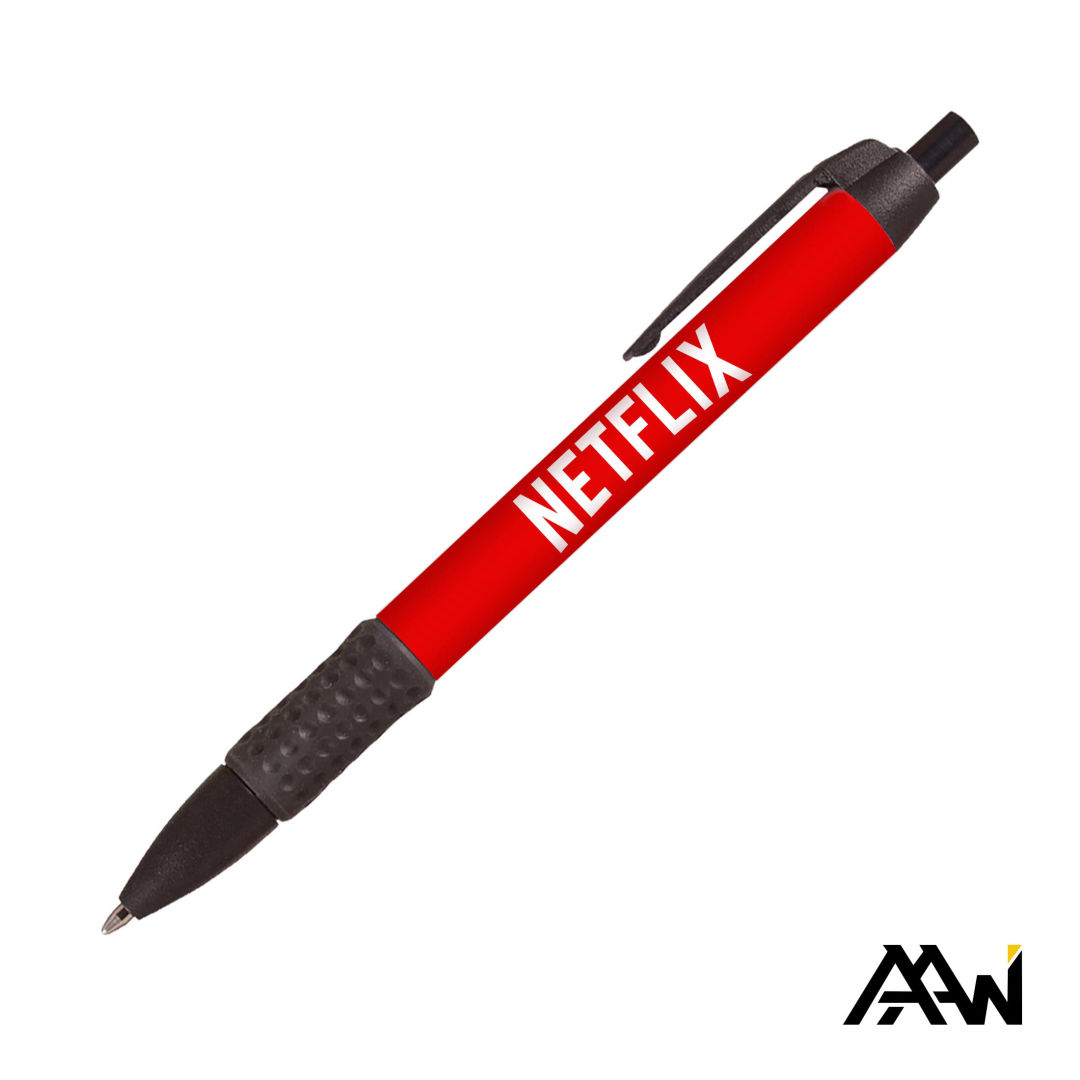 Widebody Grip Pen VividPrint™ Barrel - Matte Colored Accent 12