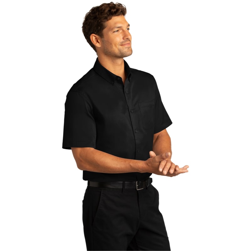 Port Authority Short Sleeve SuperPro React Twill Shirt. 59