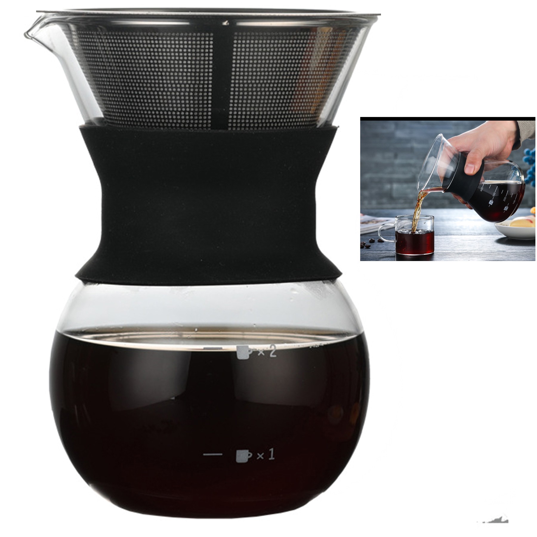 200ML 7 oz Coffee Maker Cup 3
