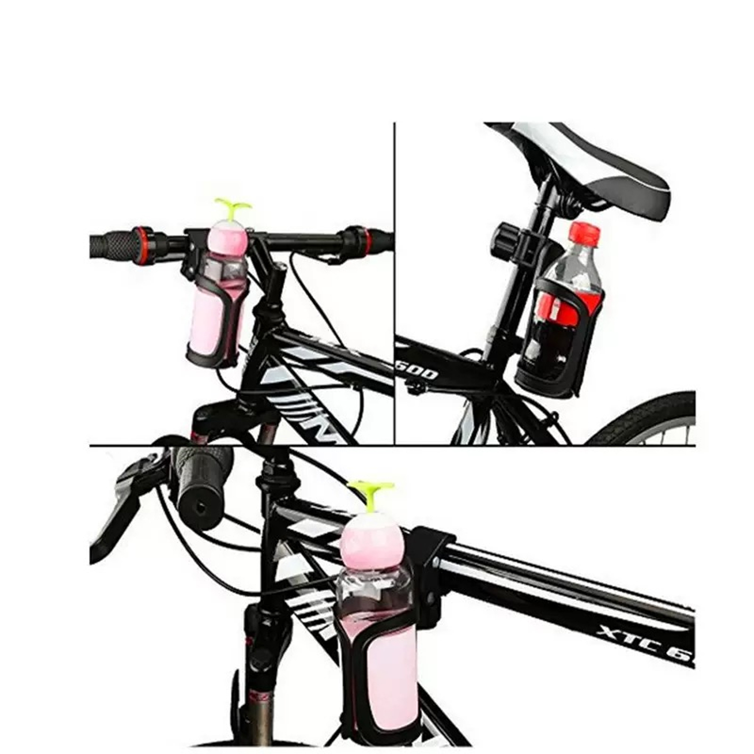360 Degree Adjustable Universal Stroller Bikes Cup Holder 3