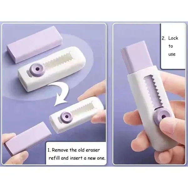 Sliding Retractable Eraser 5