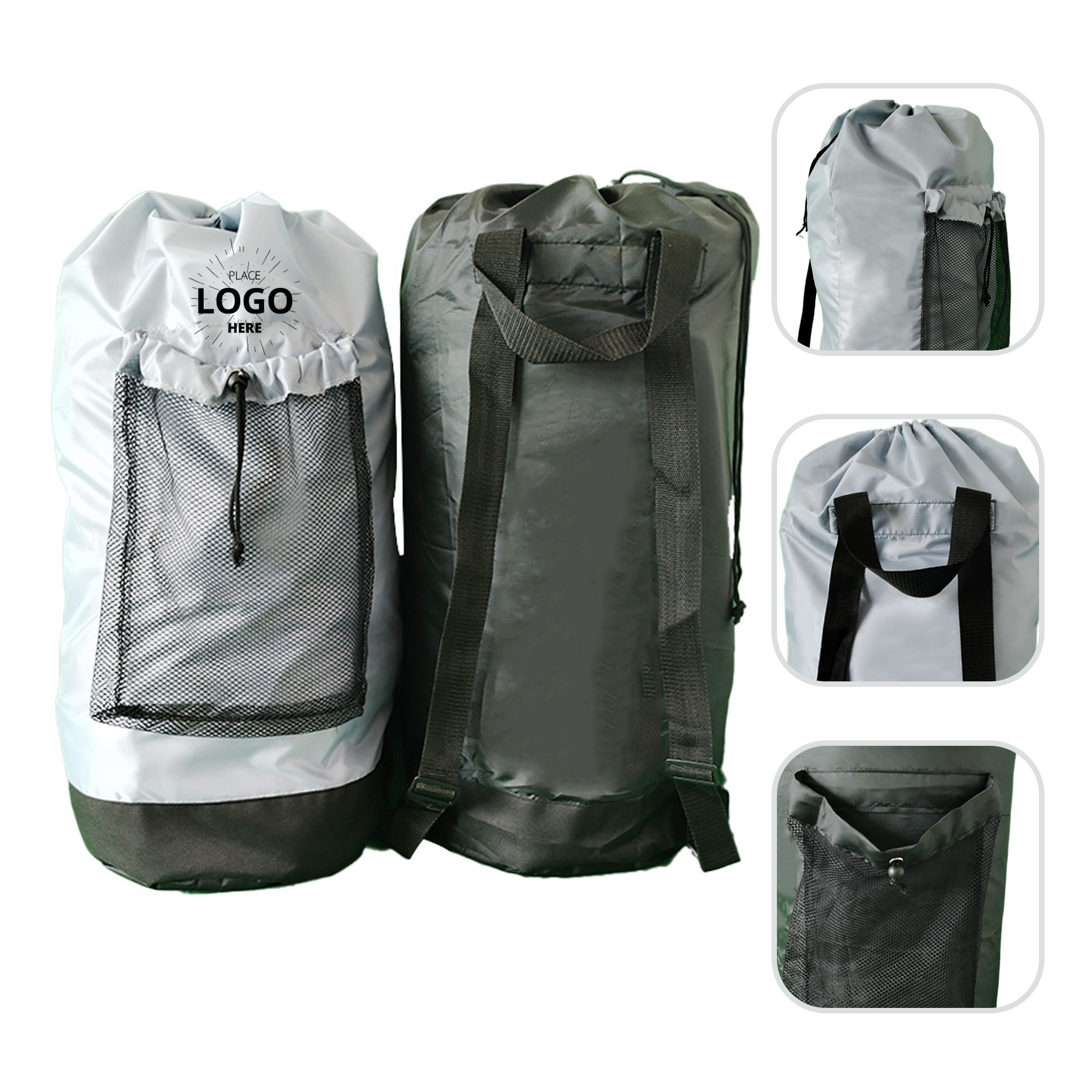 Laundry Backpack with Adjustable Straps 2