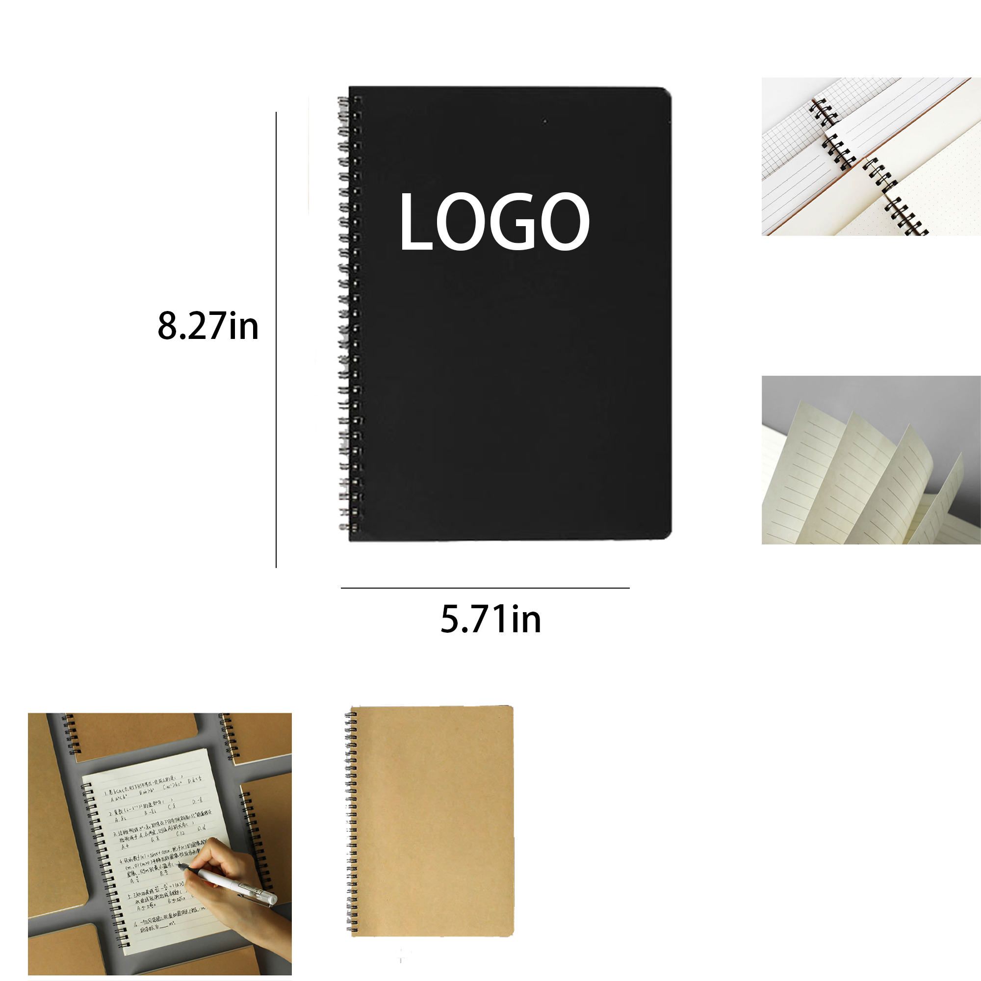 Hardcover Minimalist Note Journal 2