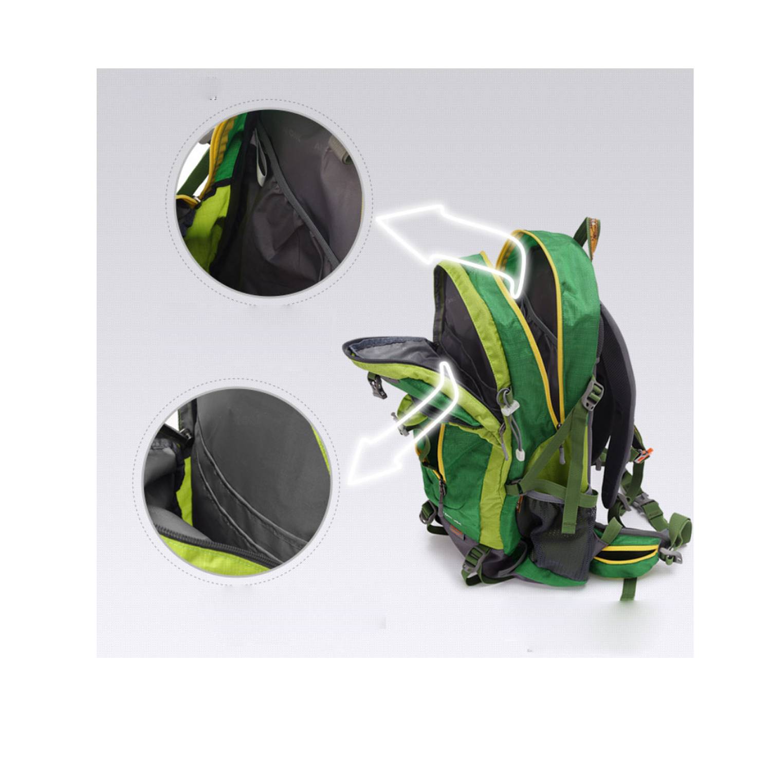 Leisure Travel Nylon Backpack 3