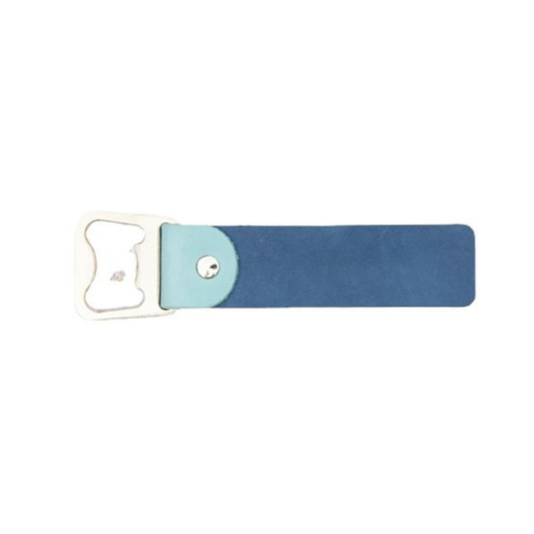 Creative Leather Bottle Opener Keychain 2